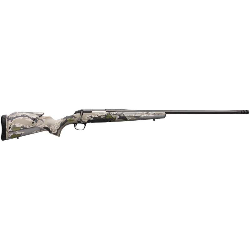 Browning 035554229 XBolt Western Hunter LR 300 Win Mag 31 26 Sporter SR Barrel Matte Blued Steel Receiver Ovix Camo Fixed wAdj C