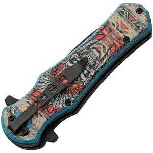 Headdress Linerlock A/O Skull