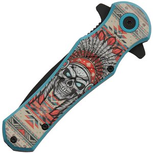 Headdress Linerlock A/O Skull