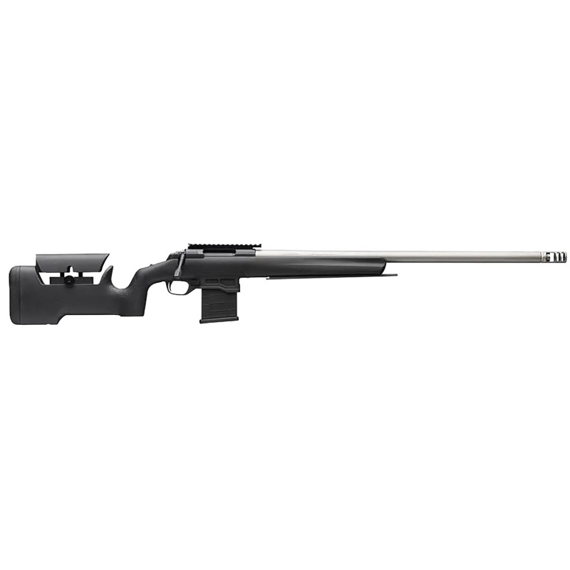 Browning 035581282 XBolt Target Max Competition Heavy 6.5 Creedmoor 101 26 Satin Gray Heavy Bull Barrel Matte Blued Steel Receiv