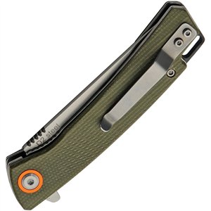 Linerlock Green Micarta