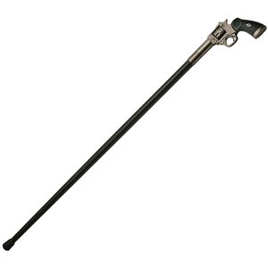 Gun Cane Metal Handle