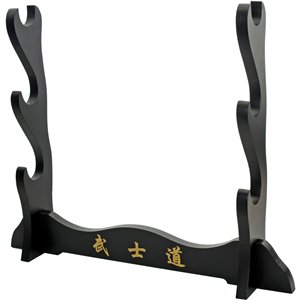 3 Pc Black Dragon Katana