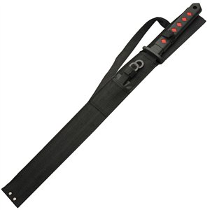 Ninja Sword Thrower Set Red