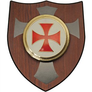 Templar Double Sword Plaque