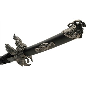 Dragon Warrior Sword w Display