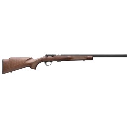 Browning 025253270 TBolt Target SR 17 HMR 101 20 Matte Blued Heavy Bull Threaded Barrel Drilled  Tapped Matte Blued Steel Receiv