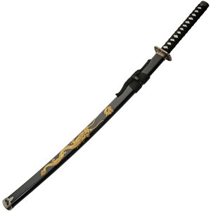 Gold Dragon Samurai Set Blk