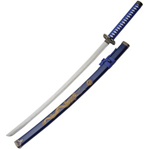 Gold Dragon Samurai Set Blue