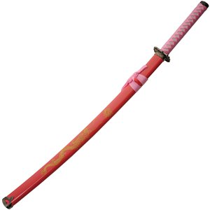 Gold Dragon Samurai Set Pink