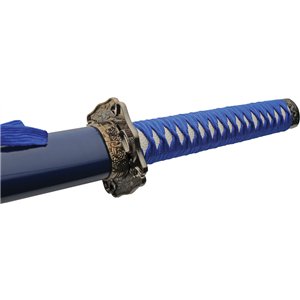 Gold Dragon Samurai Blue