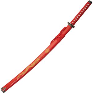 Gold Dragon Samurai Red