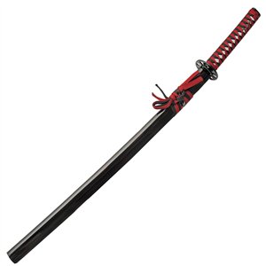 Red Decorative Samurai Sword