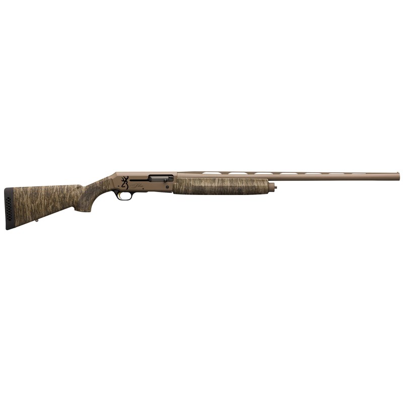 Browning 011426204 Silver Field 12 Gauge with 28 Barrel 3.5 Chamber 41 Capacity Flat Dark Earth Metal Finish  Mossy Oak Bottomla