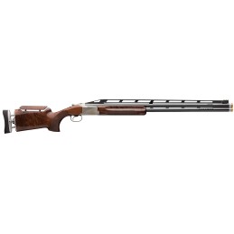 Browning 0181624010 Citori 725 Trap Max 12 Gauge 30 2rd 2.75 Silver Nitride Rec Gloss Oil Black Walnut Monte Carlo with Adjustab