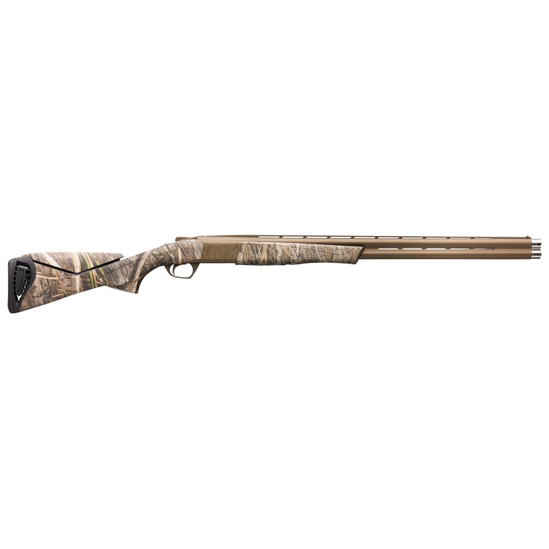 Browning 018722205 Cynergy Wicked Wing 12 Gauge 3.5 2rd 26 Barrel Burnt Bronze Cerakote Metal Finish Mossy Oak Shadow Grass Habi