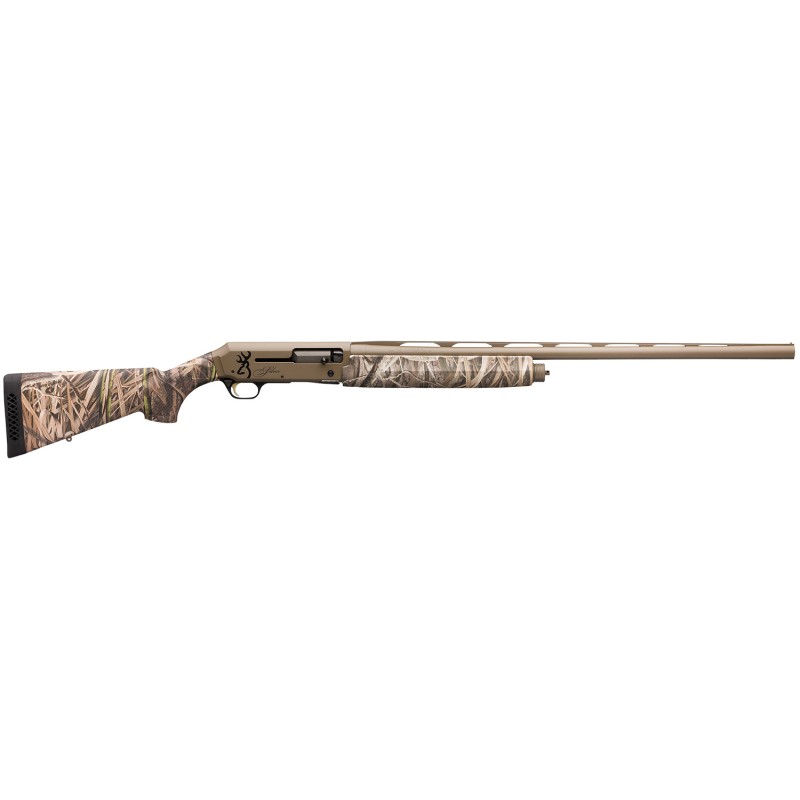 Browning 011428205 Silver Field 12 Gauge 3.5 41 26 Barrel Flat Dark Earth Cerakote Metal Finish Mossy Oak Shadow Grass Habitat S