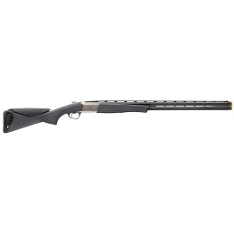 Browning 018710304 Cynergy CX 12 Gauge with 28 Satin Blue Barrel 3 Chamber 2rd Capacity Silver Nitride Metal Finish  Charcoal Gr