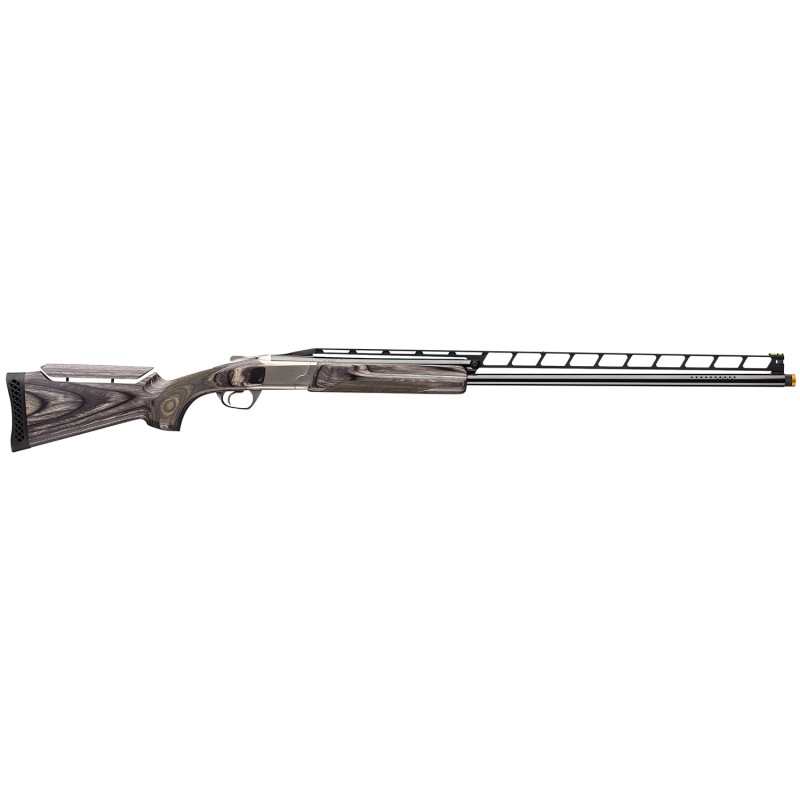 Browning 018707479 Cynergy Trap Combo 12 Gauge 34 2rd 2.75 Silver Nitride Rec Satin Gray Monte Carlo with Adjustable Comb Stock 