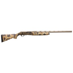 Browning 011430205 Silver Field 12 Gauge 3.5 41 26 Barrel Flat Dark Earth Cerakote Metal Finish Vintage Tan Camo Synthetic Stock