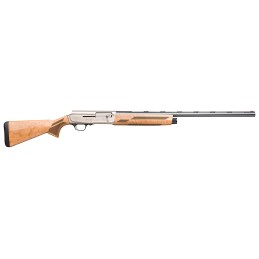 Browning 0119063005 A5 Ultimate Maple 12 Gauge 26 Barrel 3 41 Gloss Black Barrel Engraved Alloy Receiver With Satin Nickel Finis