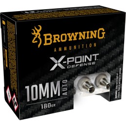 Browning Ammo B191700102 XPoint  10mm 180 gr 20 Per Box 10 Case