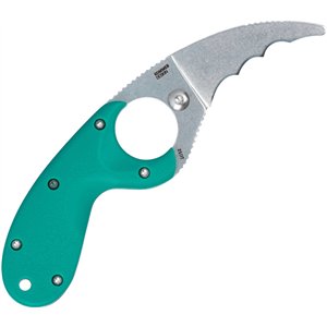 Bear Claw Fixed Blade Teal