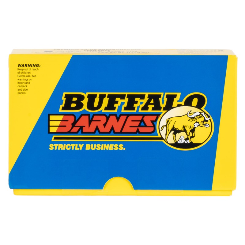 Buffalo Bore Ammunition 40B20 Supercharged Strictly Business 3006 Springfield 168 gr Barnes Tipped TSX Lead Free 20 Per Box 12 C