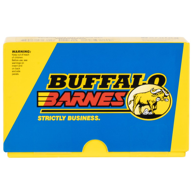 Buffalo Bore Ammunition 55B20 BuffaloBarnes Strictly Business 300 Win Mag 180 gr Barnes Tipped TSX Lead Free 20 Per Box 12 Case