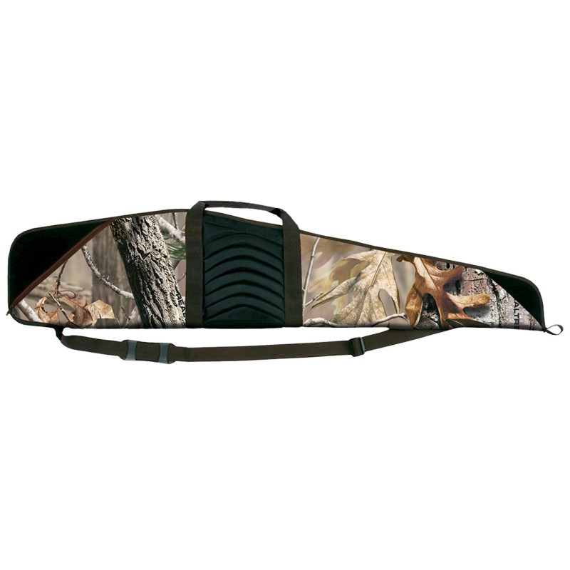 Bulldog BD205 Pinnacle Rifle Case 44 Realtree AP Nylon Case with Brown Trim