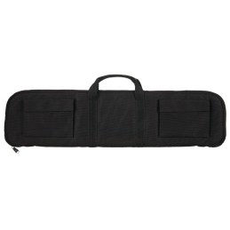 Bulldog BD492 Tactical Shotgun Case made of WaterResistant Nylon with Black Finish Tricot Padding 2 External Pockets  12 Shell L