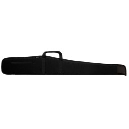 Bulldog BD250 Deluxe Shotgun Case made of WaterResistant Nylon with Black Finish 1.75 Foam Padding Laminated Brushed Tricot Lini