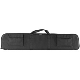 Bulldog BD49242 Tactical Shotgun Case made of WaterResistant Nylon with Black Finish 1.75 Foam Padding Tricot Lining Full Length