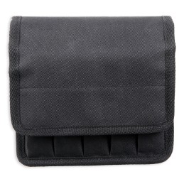 Bulldog BDT60 Deluxe Mag Pouch  MOLLE Black Belt Loop Compatible w Single Stack Compatible w High Capacity