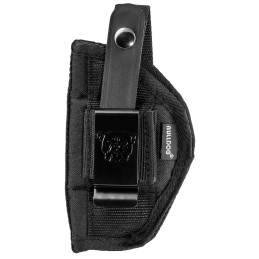 Bulldog FSN24 Extreme  OWB Black Nylon Belt LoopClip Fits SW J Frame Fits 22.50 Barrel Ambidextrous