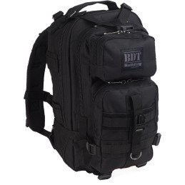 Bulldog BDT410B BDT Tactical Backpack Compact Style with Black Finish 2 Main  Accessory Compartments Hydration Bladder Compartme