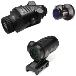 Burris 300675 BTC 35 V2  A Thermal Clip OnHandheldMountable Matte Black 14x35mm Multi Reticle 400x300 50Hz Resolution Zoom 1x2x4