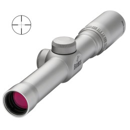 Burris 200229 Handgun  Nickel 2x20mm 1 Tube Plex Reticle