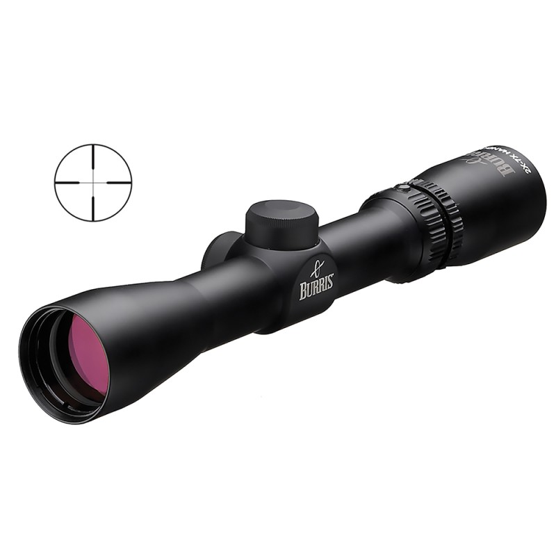 Burris 200291 Handgun  Matte Black 27x 32mm 1 Tube Plex Reticle