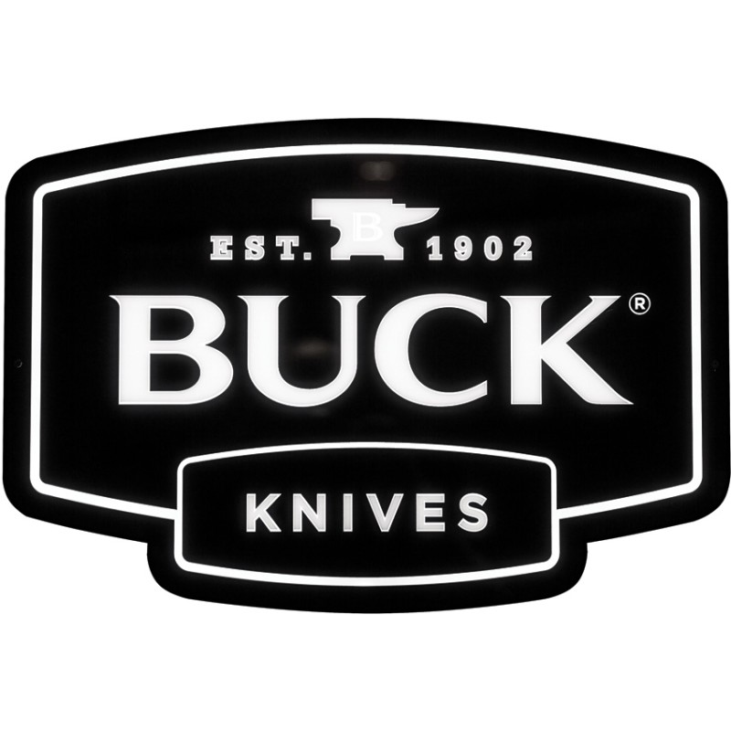 Buck Illuminated Sign