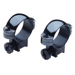 Burris 420072 Rimfire and Airgun Rings  Black Gloss  1 Medium