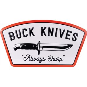 Always Sharp Tin Taker Sign