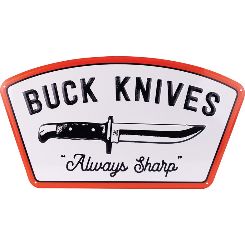 Always Sharp Tin Taker Sign