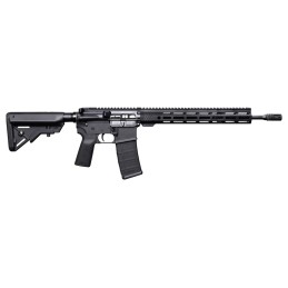 Bushmaster 0010018BLK QRC II Pro 5.56x45mm NATO 301 16 Threaded Barrel B5 Sytems Bravo Stock  Type PGrip 14 MLOK Handguard