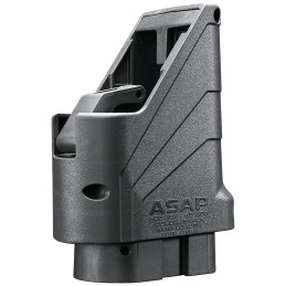 Butler Creek BCA2XSML ASAP Universal Mag Loader Double Stack Black Polymer MultiCaliber