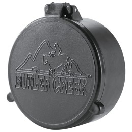 Butler Creek 30010 FlipOpen Objective Scope Cover 25.40mm Obj. Size 01 Black Polymer