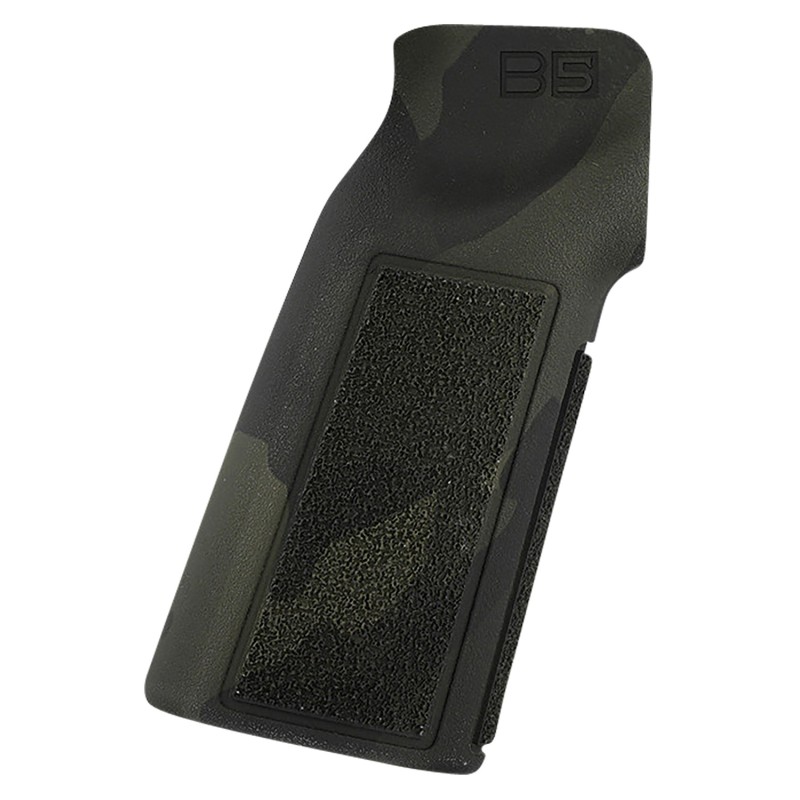 B5 Systems PGR1473 Type 22 PGrip  Black MultiCam Aggressive Textured Polymer Increased Vertical Grip Angle with No Backstrap Fit