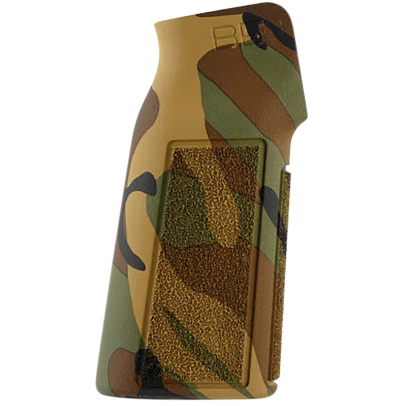 B5 Systems PGR1472 Type 22 PGrip  Woodland Camo Polymer