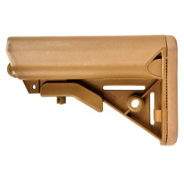 B5 Systems SOP1076 Enhanced SOPMOD Coyote Brown Synthetic for ARPlatform with MilSpec Receiver Extension Tube Not Included