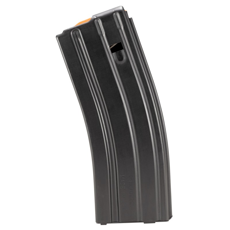 DuraMag 3023001178CPD Speed  30rd 223 Rem300 Blackout5.56x45mm NATO for AR15 Black w Orange Follower Detachable